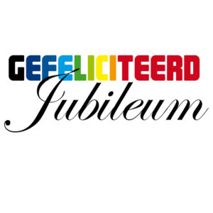 wenskaart jubileum