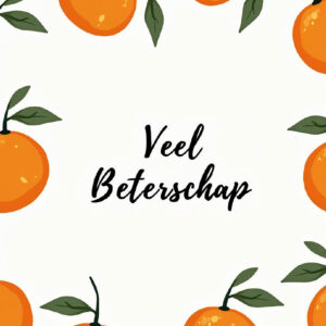 Wenskaart beterschap