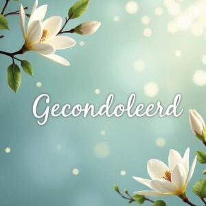 condoleance kaart