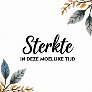 condoleance kaart