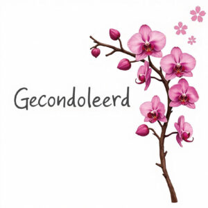 condoleance kaart