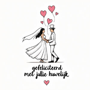 wenskaart huwelijk