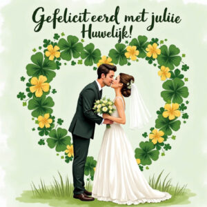 wenskaart huwelijk