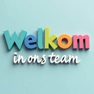 wenskaart welkom in ons team