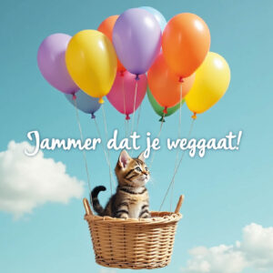 wenskaart afscheid