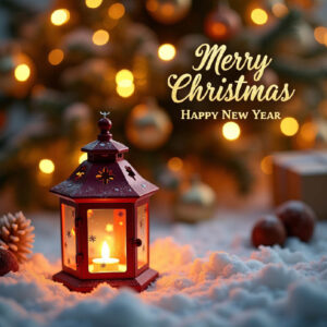 Kerstkaart met logo