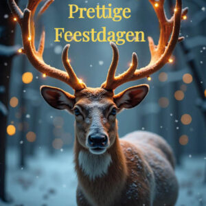 Kerstkaart met logo