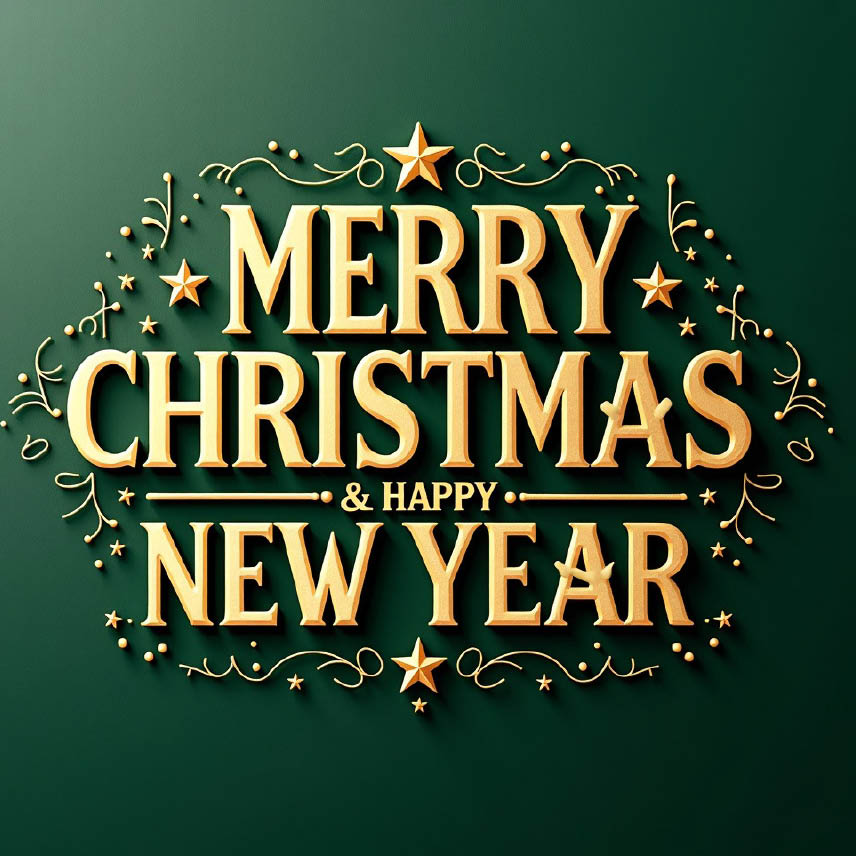 kerstkaart met logo