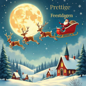 Kerstkaart met logo