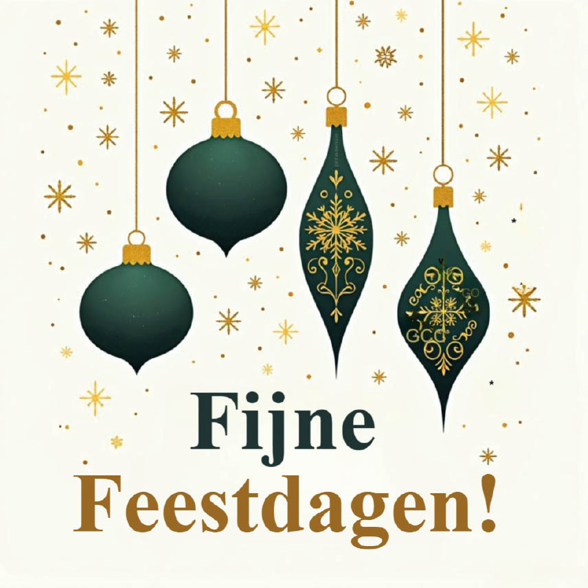 Kerstkaart met logo
