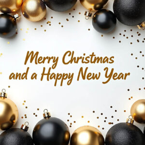 Kerstkaart met logo