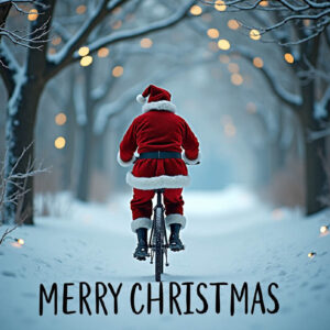 Kerstkaart met logo