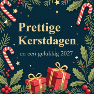 Kerstkaart met logo