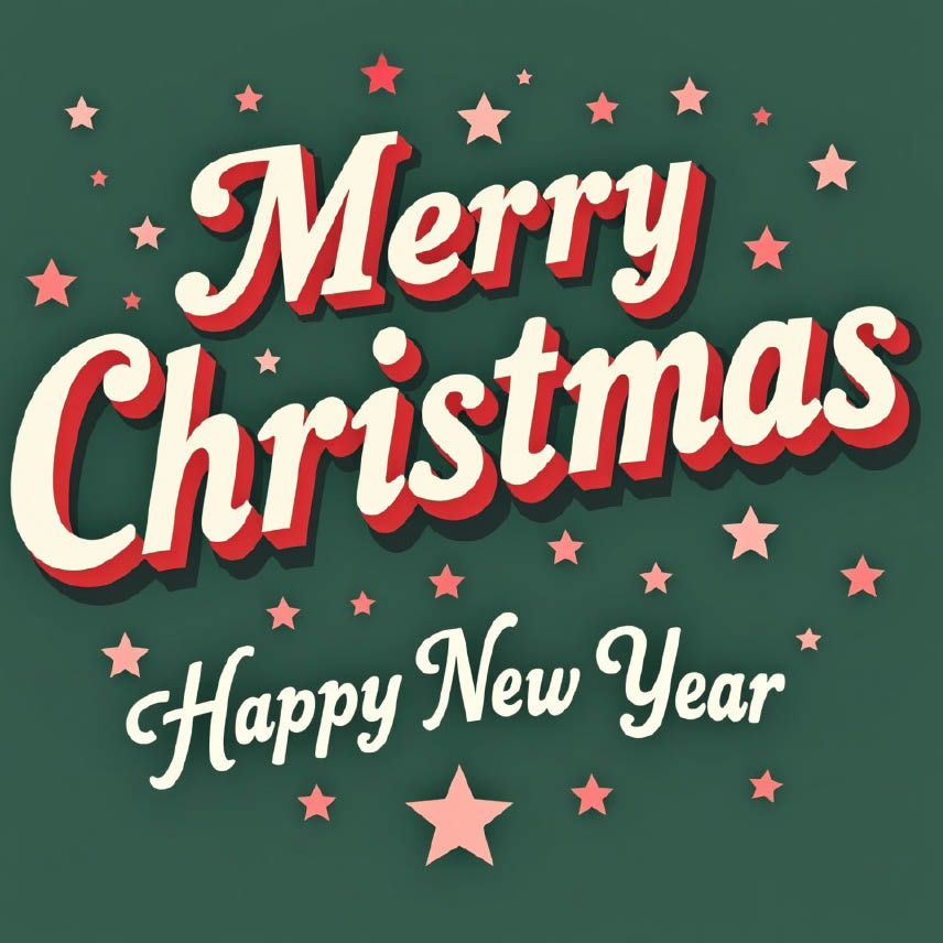 Kerstkaart met logo