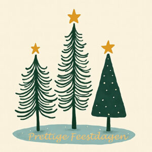Kerstkaart met logo