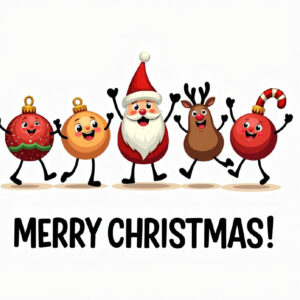 Kerstkaart met logo