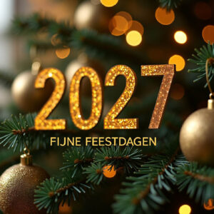 Kerstkaart met logo
