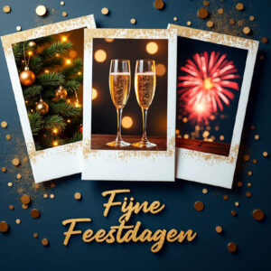 Kerstkaart met logo