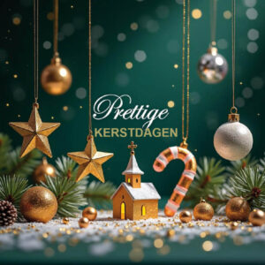 Kerstkaart met logo