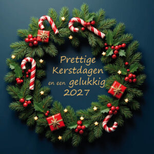 Kerstkaart met logo